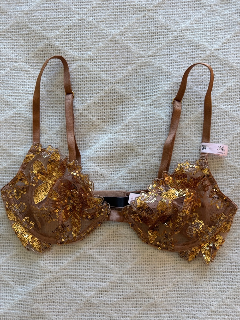 Victoria's Secret NWT Very Sexy Sequin Demi Bra